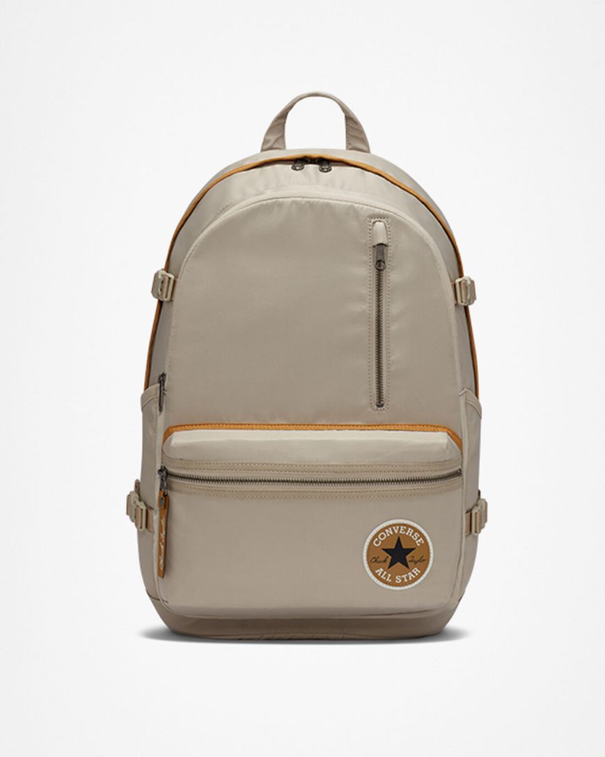 Women\'s Converse Premium Straight Edge Backpacks Grey | AU 64EC3N